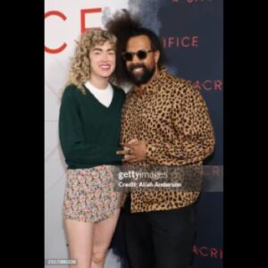 Reggie Watts Instagram - I love superimposing watermarks on perfectly good photos. @asacrificemovie premier. Great film mostly!!!