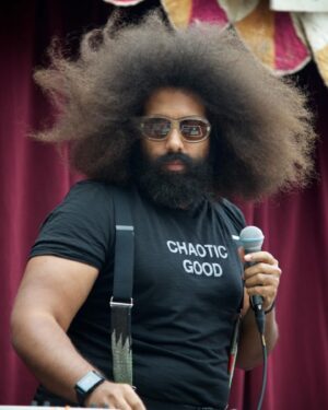 Reggie Watts Instagram - If you’re seeing this, that means you are about to embark on a chaotic good day so good day to you