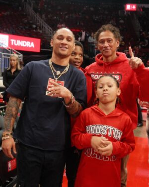 Regis Prograis Instagram - Rockets vs Pelicans game