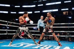 Regis Prograis Instagram - Disappointed to have come up short, but I want to give credit where it’s due. Congratulations to @realdevinhaney on remaining undefeated and becoming a 2 division world champion. You’re special kid. Thank you too all my family and friends for always showing up to support me no matter how far this journey takes me. Now, my focus is on becoming a 3x champion. I’ll be back better than ever. 
#3x 
#wolfpack