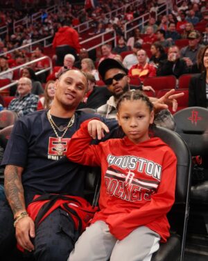 Regis Prograis Instagram - Rockets vs Pelicans game