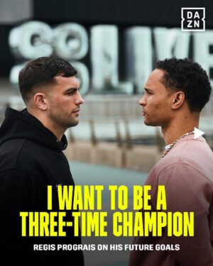 Regis Prograis Instagram - @regisprograis is chasing greatness 💪

Watch the #CatterallPrograis presser LIVE on DAZN.com or the DAZN Boxing YouTube channel 🥊

#CatterallPrograis | Aug 24 | live on DAZN