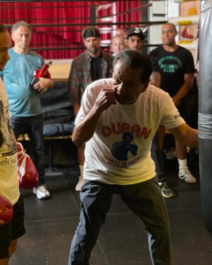 Regis Prograis Instagram - Glad to hear the legendary @robertoduranbox had a successful surgery today and is doing fine. #boxing #legend