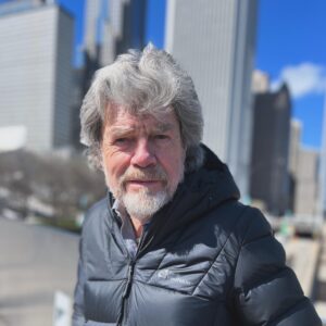 Reinhold Messner Instagram - It’s a different world for me here in Chicago.
But the need to be outdoors in nature for adventure and climbing is the same as here in the Dolomites.
With Messner Mountain Heritage, I’m here to talk about traditional alpinism and preserve the attitude towards it.
Nature is wild, creative and new every day! You can’t insure it!RM
#mountaineering #mountains #mountain #alpinism #culture #alpin #alpinist #climbing #climb #climber #reinholdmessner #messner #inspiration #motivation #chicago #adventure #adventuretime