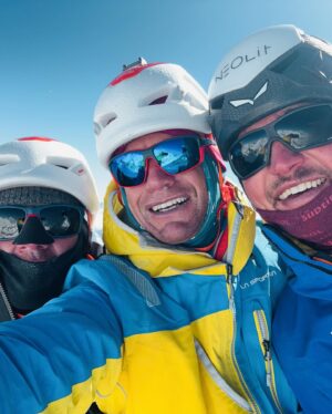 Reinhold Messner Instagram - I am very happy that @reinholdmessner_official personally congratulated me on the line that @rogerschaeli_alpinist & @mathieumaynadier and I climbed for the first time on Merú !
It is a great honor for me that my equipment has been given such a valuable place in the museum near Bruneck!!!
THANK YOU 🤩🙏

📷 @terragraphy 

#messnermountainmuseum 
#bruneck

@salewa 
@suedtirol.official 
@neolit.italy 
@sennerei3zinnen 
@skiworldahrntal_official 
@lowa.outdoor 
@team_edelrid 
@gloryfy_unbreakable 
@komperdell_official 
@fischerski 
@totemmt 
@lupinelights 
@peeroton 
@lyofood 
@coros_dach 
@kraxl_board