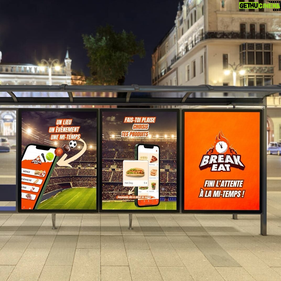 Rémi Notta - 3 Likes - Soyez patient, le service de click&collect @breakeatapp arrive bientôt, vous pouvez déjà télécharger l’application sur les stores Android et iOS afin de pouvoir explorer notre application ! 😉⚽️🏈🏀🥤🌭 #sports #clickandcollect #stadium #halftime