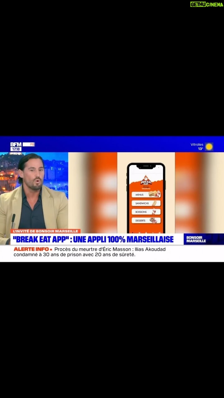 Rémi Notta - 1.3K Likes - Voici le teaser et découvre-en un peu plus sur mon application @breakeatapp lors de mon passage à @bfmmarseille avec @soph_hebrard_ficaja #marseille #bfmmarseille #bfmtv #stadium #foot #sport #rugby #clickandcollect