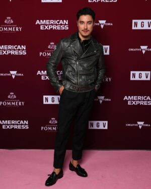 Remy Hii Instagram - @ngvmelbourne Bowery Ball in a custom @goldengoose jacket by @that.fashion.kid 
@etymology.au 
@theartofsubtleflex 
@fuchshair