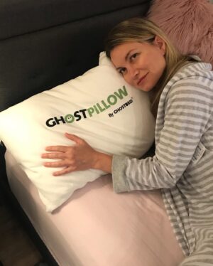 Rena Riffel Instagram - I wish the things going on in the 🌎world were just a dream.😴 🛏 In the meantime, I am taking care of myself by getting a good night’s sleep on my comfortable, faux-down GhostPillow. This is a cruelty free, vegan product, feather free. 🦆@GhostBed 👻You can easily wash the pillow in the washing machine to disinfect   sanitize🦠Free shipping, 101 days to try it, and a 5 year warranty. GhostPillow is made by the highly rated GhostBed by Nature’s Sleep. I have noticed a huge improvement with the quality of my sleep with my GhostPillow. I will leave the link in my bio tonight for you try try it and get some good sleep to stay healthy. #healthylifestyle #beauty #fauxdown #fitness #ghostpillow #ghostbed #sleep #corona #travel #health #pillow #vegan  https://www.ghostbed.com/?utm_source=influencer&utm_medium=instagram&utm_campaign=influencer&utm_content=renariffel