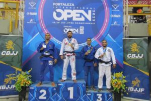 Renan Barão Instagram - Former UFC champion @renanbaraoufc took home the gold in the master 2 lightweight division at the Fortaleza Open! 👏👏👏