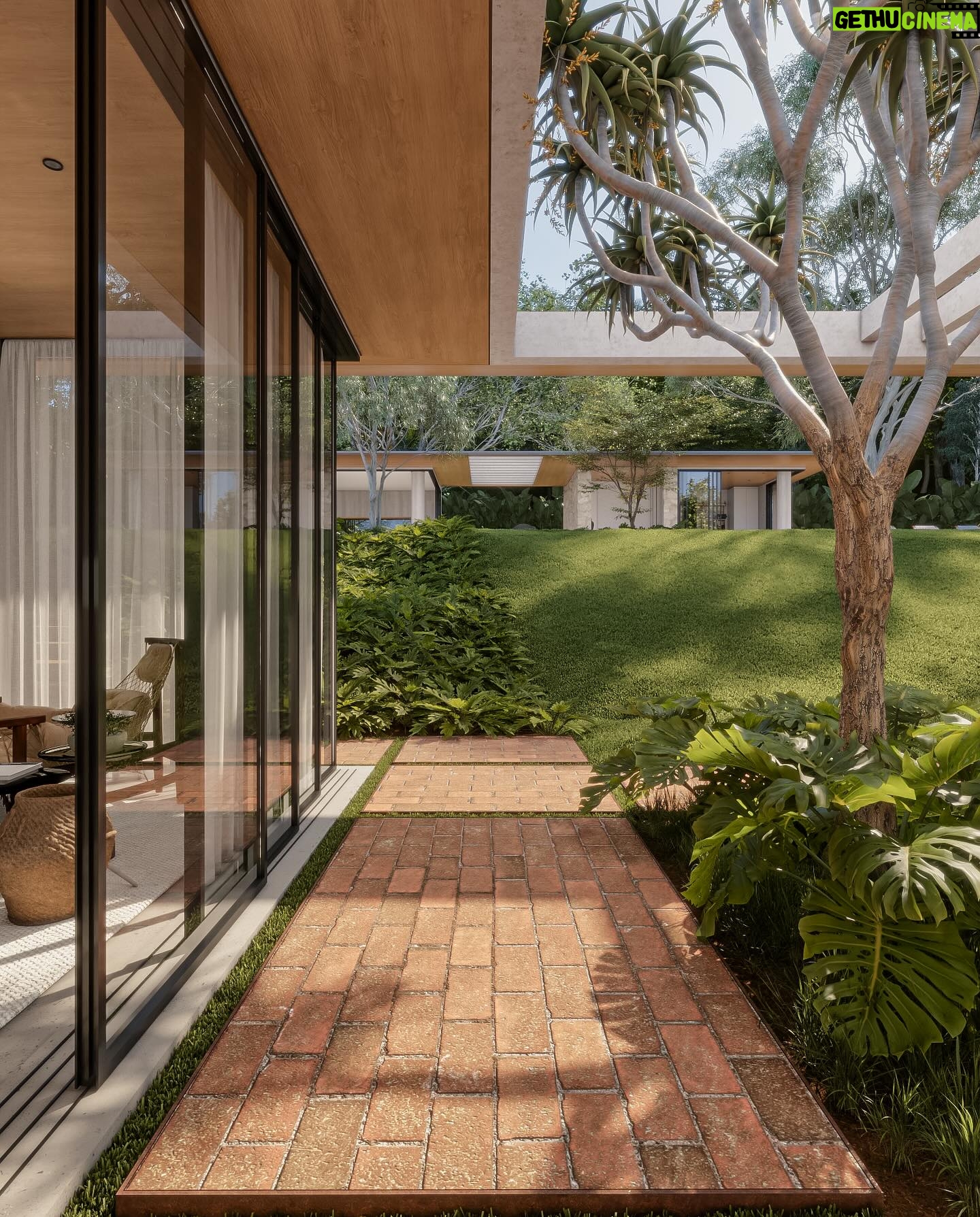 Renato Mendonça - 1.1K Likes - Um dos principais elementos desta casa é o beiral amplo! A estrutura de 1 m de largura, revestida em madeira e inclinada ajuda a trazer leveza para a casa de laje plana.
A solução partiu de uma reivindicação do próprio morador, que gostaria de trazer mais sombra para os ambientes internos. O 3D ultra realista foi fundamental para que ele compreendesse nossa proposta!
📸 @estudioklee