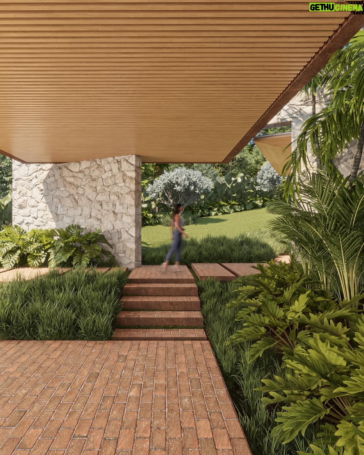 Renato Mendonça - 4.2K Likes - A sensação é de que esta casa flutua sobre o terreno de 1500 m² 🍃
Este efeito foi alcançado através de uma interferência mínima no terreno, com poucos cortes e áreas terraplanadas. A casa foi apoiada no terreno, com poucas paredes e grandes vãos, distribuídos de forma a valorizar a mata preservada, ao fundo.
O que mais vocês querem ver desse projeto?
📸 @estudioklee