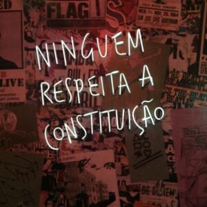Renato Russo Instagram - Ninguém respeita a constituição, mas todos acreditam no futuro da nação. 
. . . 
#RenatoRussoEterno
#ExposiçãoRenatoRusso 
#LegiãoUrbanaProduções