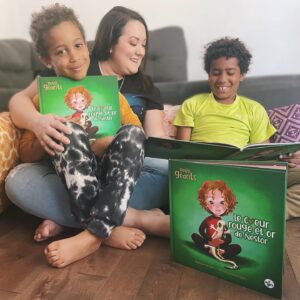 Renée Wilkin Instagram - En librairie, dans 2 dodos ... 

🥺🤍❤️

Mon Nestor ... si hâte que vous découvriez son univers rouge & or !

#bonnelecture #tome1 #petitsgéants #famille #fière