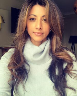 Reshma Shetty Instagram - Some of Anjis looks .
Makeup and wardrobe are all part of making the story click . We had an amazing group (of mostly women) who helped make these looks pop! Countdown is nearly over .October 29th 8pm . @hallmarkchannel #jollygoodchristmas #christmascountdown