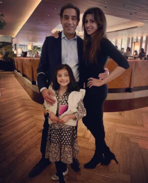Reshma Shetty Instagram - THIS IS US ! Eleven years ago yesterday Deep Katdare and I walked around a fire and promised to make a life together. Here we are now celebrating that day with our most precious gift . Loving and living a life filled with blessings and hopefully showing gratitude to the universe for our opportunity filled days . Yesterday we celebrated with Ariyas first Broadway show , a wonderful dinner and a staycation in the city where we met . From my little family to yours we wish you all joy and happiness. Happy anniversary bunnies . #lovemybunnies #thankful #nyc