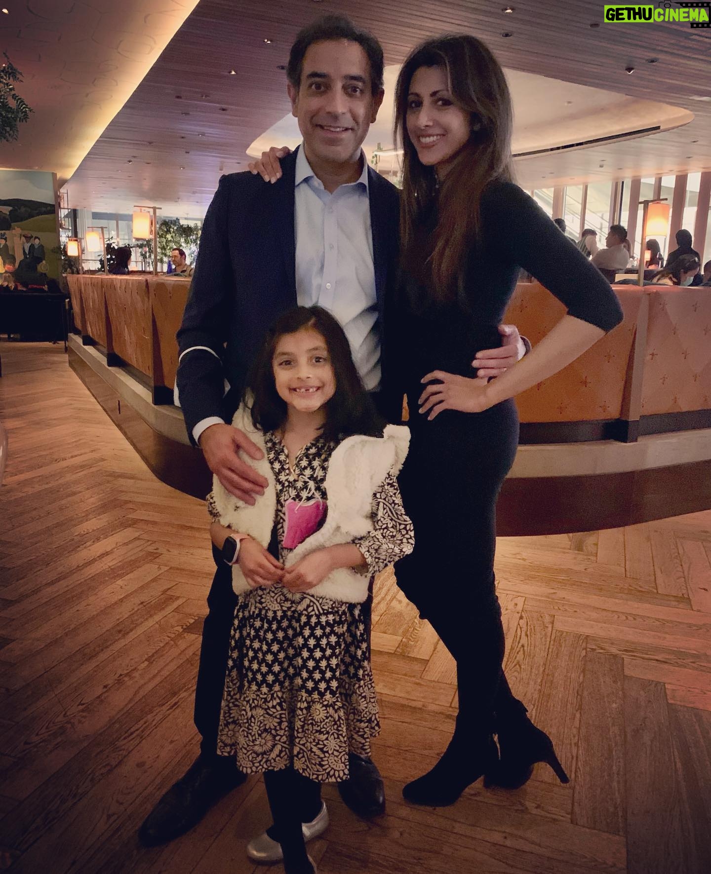 Reshma Shetty - 764 Likes - THIS IS US ! Eleven years ago yesterday Deep Katdare and I walked around a fire and promised to make a life together. Here we are now celebrating that day with our most precious gift . Loving and living a life filled with blessings and hopefully showing gratitude to the universe for our opportunity filled days . Yesterday we celebrated with Ariyas first Broadway show , a wonderful dinner and a staycation in the city where we met . From my little family to yours we wish you all joy and happiness. Happy anniversary bunnies . #lovemybunnies #thankful #nyc