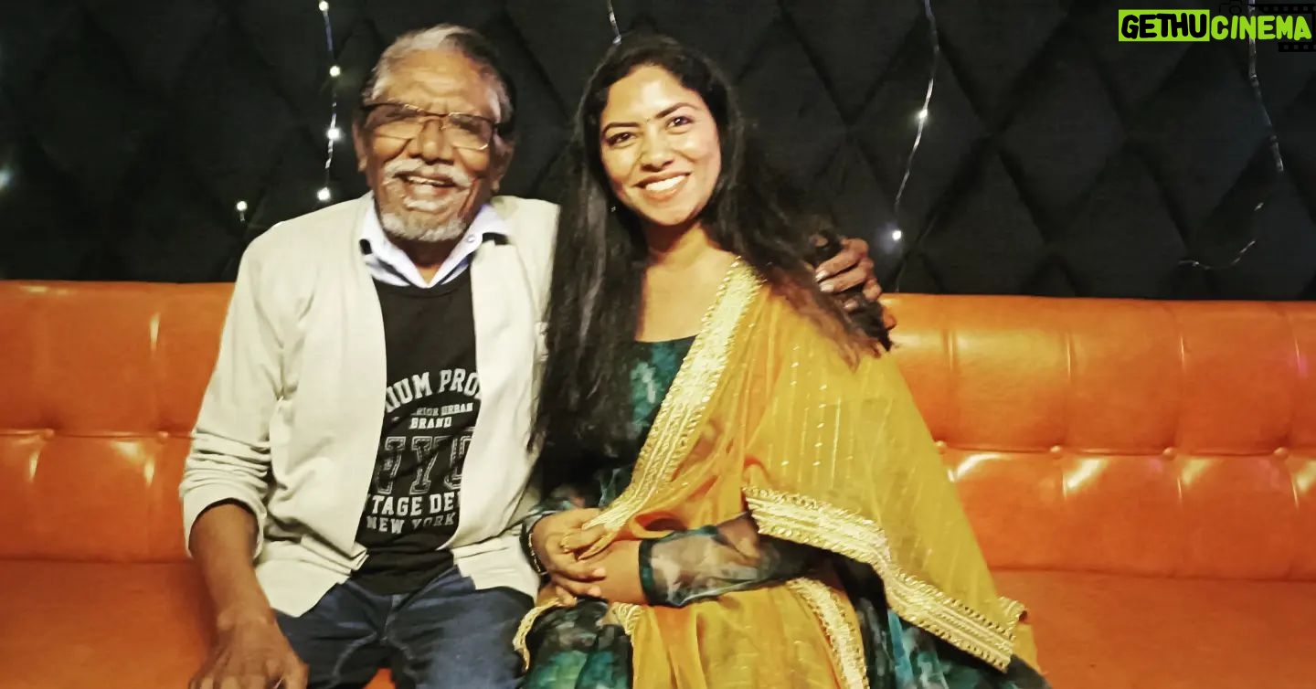 Reshmi Karthigeyan - 1.4K Likes - It was my dream to meet @dir_bharathiraja once in my lifetime but I never in my wildest dream did I ever think that I will be appreciated for my work and get his blessings😍🥰 I felt so overwhelmed. Adding to my surprise it was @susee.dir who introduced me to Bharathiraja sir and clicked this picture of mine. Thank you so much sir. I feel so lucky to have met veteran directors like them. It all happened because of Ayali. . Yesterday was my best day😍🥰😇 Feeling blessed 😇😇
#ayali #ayaliwebseries #zeetamil #zee5club #estrellastories #tamilwebseries #tamilcinema#tamilcineworld #tamildirectors