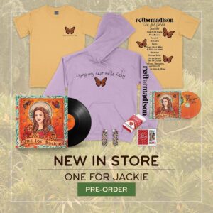 Rett Madison Instagram - My new album “One For Jackie” is out everywhere October 27th. For now, I’ll share in the simplest of words that this record is for my mother, Jacqueline. It’s nearly impossible to capture all of my love and my grief for her into one album, but this is my offering.

“One For Jackie” is available for pre-order today on both vinyl and CD along with new merch and tickets for my album release shows where I’ll be performing this record in its entirety. Links for all of the above in my bio. 💗🐆🦋

produced by @tylerchester
album cover by @mircortezc

shirt & hoodie designed by @brianrobertjones @lxix_apparel 

label @warnerrecords & @warbuddharecordings