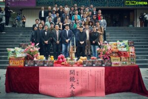 Rexen Cheng Jen-Shuo Instagram - 很榮幸能夠參與到角頭宇宙系列作品，相信我們的用心與努力會感動、驚艷到大家的。
（冬至幸福健康又快樂）
Styling : @charliebubblecat 
Thanks : @sandroparis 
Make up : @2_kyun_hee ❤️
@gatao_movie