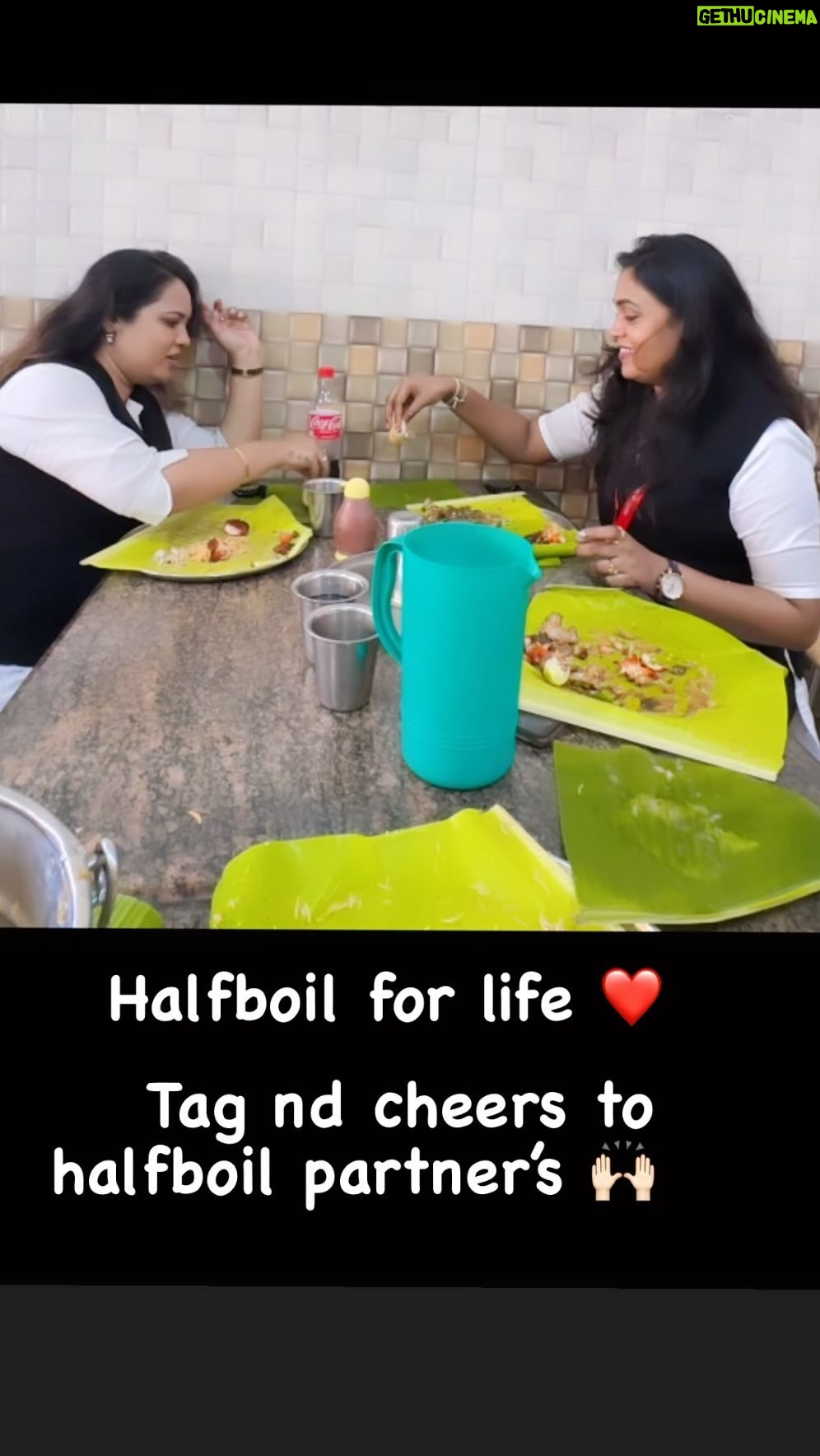 Reyaa Hari - 268 Likes - Half Boil ❤️
When things don’t go right Just have a half boil. 😂 #reels #funnyreels #foodie #friendship #halfboilmemes #friends #friendshipgoals #trending