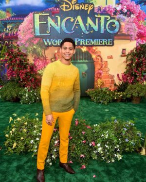 Rhenzy Feliz Instagram - A night to remember! Can’t say enough how lucky I feel to be a part of such a beautiful movie. November 24th, you have to go see this in a theater and I promise you won’t regret it. Lovely people, lovely event, and even better time! @encantomovie #encanto