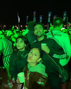 Rhianne Barreto Instagram - paying the cheese tax at glasto !