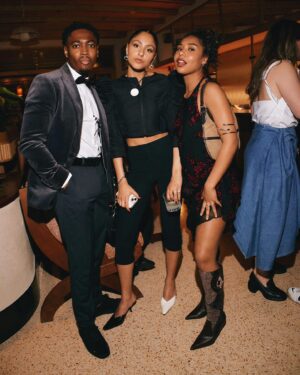 Rhianne Barreto Instagram - @britishvogue x @netflixuk