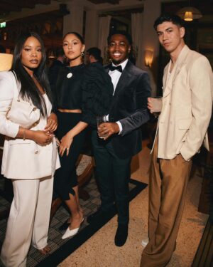 Rhianne Barreto Instagram - @britishvogue x @netflixuk
