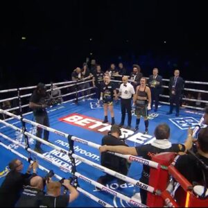 Rhiannon Dixon Instagram - Career best win! 🔥

@rhiannondixon_ defeats Katharina Thanderz on points to claim the European Lightweight Title! 👏👏

#DixonThanderz #OpetaiaThompson