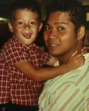 Rhys Miguel Instagram - Happy fathers day to these two studs thank you for always inspiring me i love you and miss you all so much❤️❤️❤️
