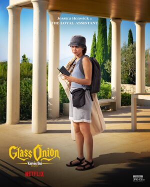 Rian Johnson Instagram - Behold! Some character posters for #glassonion - we open in theaters on Wednesday, 11/23! Tickets on sale now, link in bio