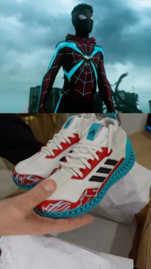 RicFazeres Instagram - SPIDER-MAN 2 X ADIDAS ULTRA 4D MID “MILES MORALES” . Mais uns para a Coleção 😍 #spiderman #adidas #milesmoralesps5 #milesmorales