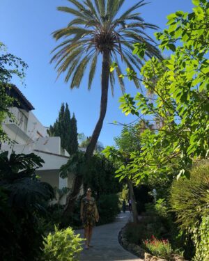 Ricardo Darín Instagram - Ella es alta, linda y llena de vida al sol. La otra es una palmera.