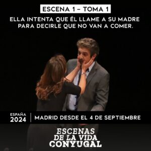 Ricardo Darín Instagram - Un día cualquiera en cualquier pareja. Ficción y Realidad.

Escenas de la vida conyugal.
Escenas de la vida misma.

Ricardo Darín y Andrea Pietra

De Ingmar Bergman
Versión: Fernando Masllorens y Federico González del Pino
Dirección: Norma Aleandro

@nataliacarrabotta 
@sandromassironi 
@elio201164 
@chechitomar 

#teatro #madrid #ricardodarin #andreapietra #escenasdelavidaconyugal #escenas #parejas #comedia #giraespaña
