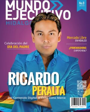 Ricardo Peralta Instagram - Salimos en la portadaaaa! 🤩 gracias por considerarme @mundo.ejecutivo.hidalgo ¡es gratis! Les ami 🙌🏾❤️ gracias por todo @arturooortiz 🙌🏾✨