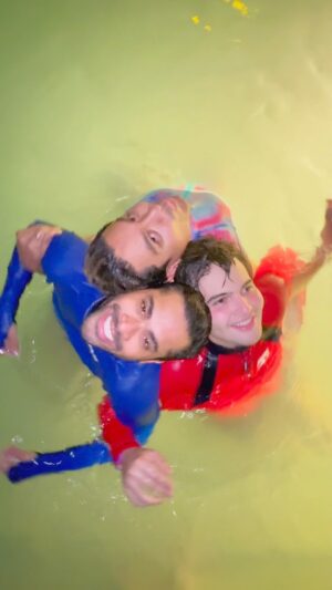 Ricardo Peralta Instagram - Nos vamos a Las Olimpiadas en Paris! A representar a México 🇲🇽 en Nado Sincronizado 🏊🏾‍♂️🏊🏼‍♀️🏊🏾‍♂️ VAMOS POR LA MEDALLA! 🥇🎖️🏅