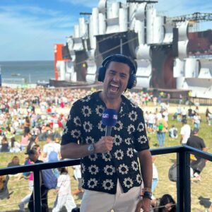 Ricardo Pereira Instagram - Emissão mega especial da @sicoficial diretamente do @rockinriolisboa 🤟🏼

@susanavolz.stylist