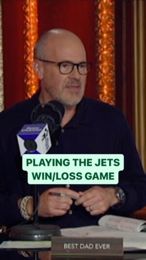 Rich Eisen Instagram - Played the Jets win/loss game with Anthony in Pennsylvania and it is safe to say he is feeling great about this upcoming season 🤣