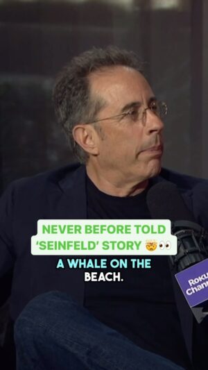 Rich Eisen Instagram - @jerryseinfeld joined the @richeisenshow today and told an incredible behind-the-scenes story from the @seinfeldtv “The Marine Biologist” episode, where @jalexander1959 had less than a day to memorize the entire “The Sea Was Angry” speech 🤯