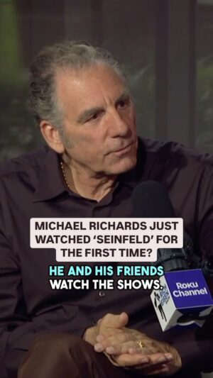 Rich Eisen Instagram - Michael Richards has just recently gone back and watched ‘Seinfeld’ in its entirety for the first time with his son, and talks about why his son and his friends are huge Newman fans 🤣

Michael’s new book “Entrances and Exits” is currently available where you get your books.