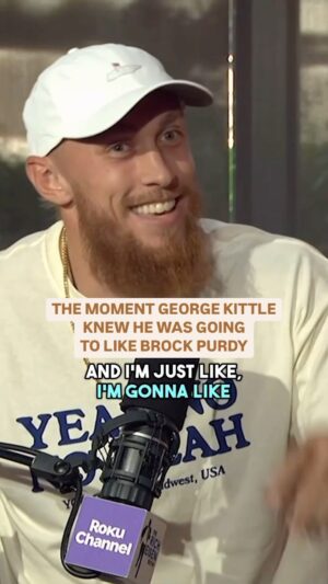 Rich Eisen Instagram - @gkittle tells the story of the moment that he knew he was going to like @brock.purdy13, also does Brock sneakily have quads that compete with the likes of @christianmccaffrey and @nbsmallerbear? 🤣