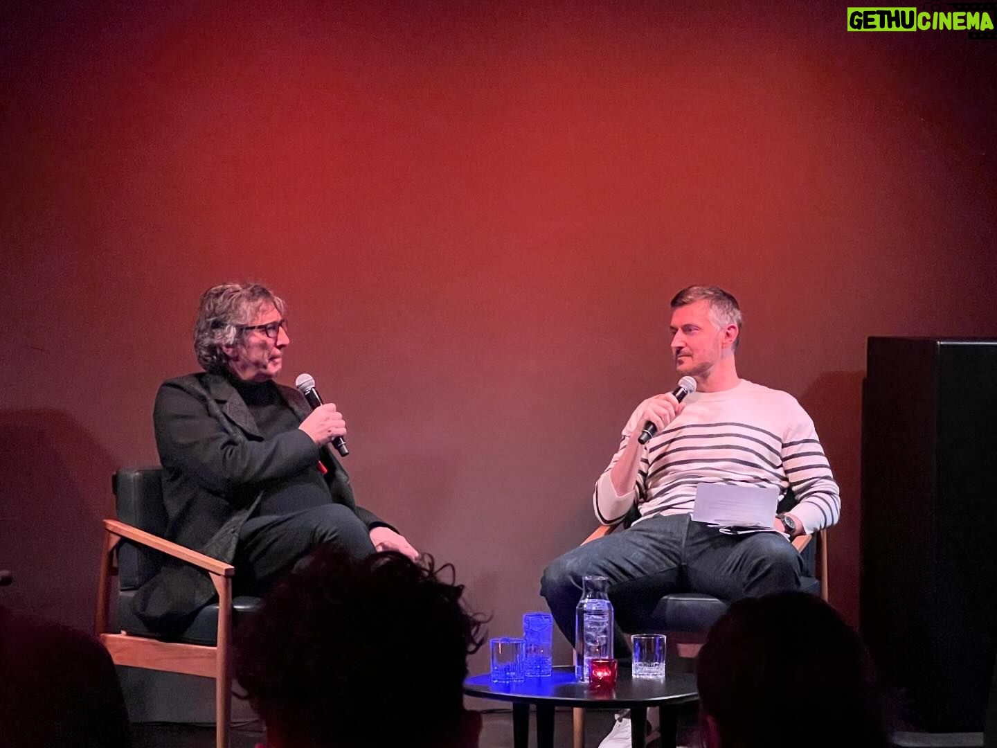 Richard Armitage - 5K Likes - ‘Duetting’ with Neil Gaiman at The Edition Hotel in Reykjavík. I ran way over time and we talked into the early hours. Neil is one of our most treasured storytellers and I have felt immensely privileged to get to know him while we’ve been at Iceland Noir.
