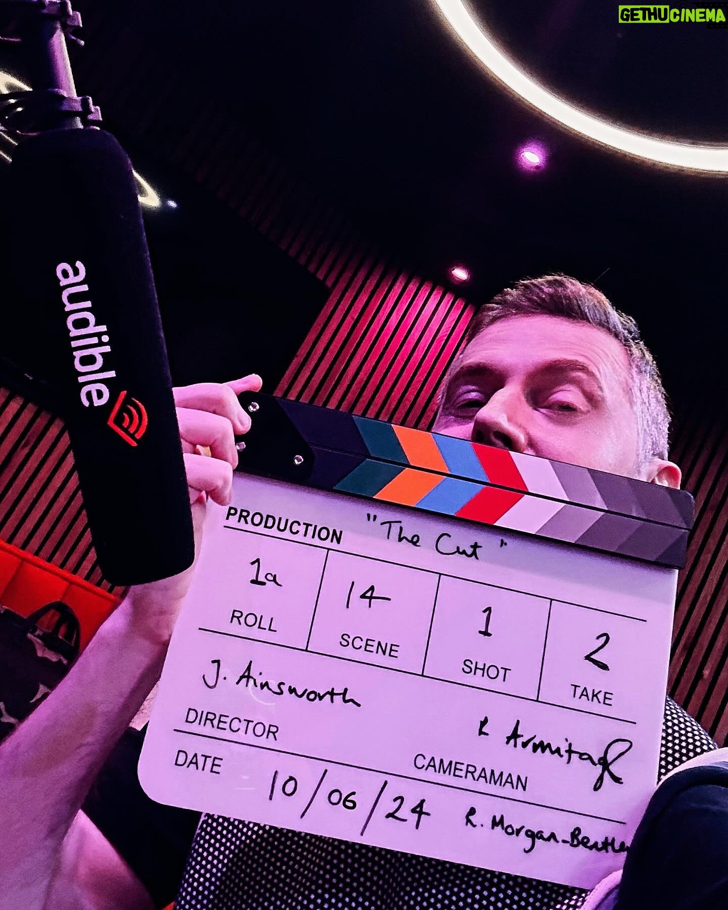Richard Armitage - 3.9K Likes - Day 2 recording ‘The Cut’. Doing my own foley 🤣🎬🎥