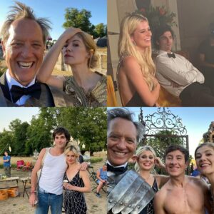 Richard E. Grant Instagram - Last summer with my beautiful screen family @mspike @alisonjoliver @jacobelordi & @keoghan92 in @saltburnfilm