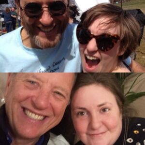 Richard E. Grant Instagram - First worked together with @lenadunham on GIRLS in 2013, became friends and now filming  again 11 years later in London!