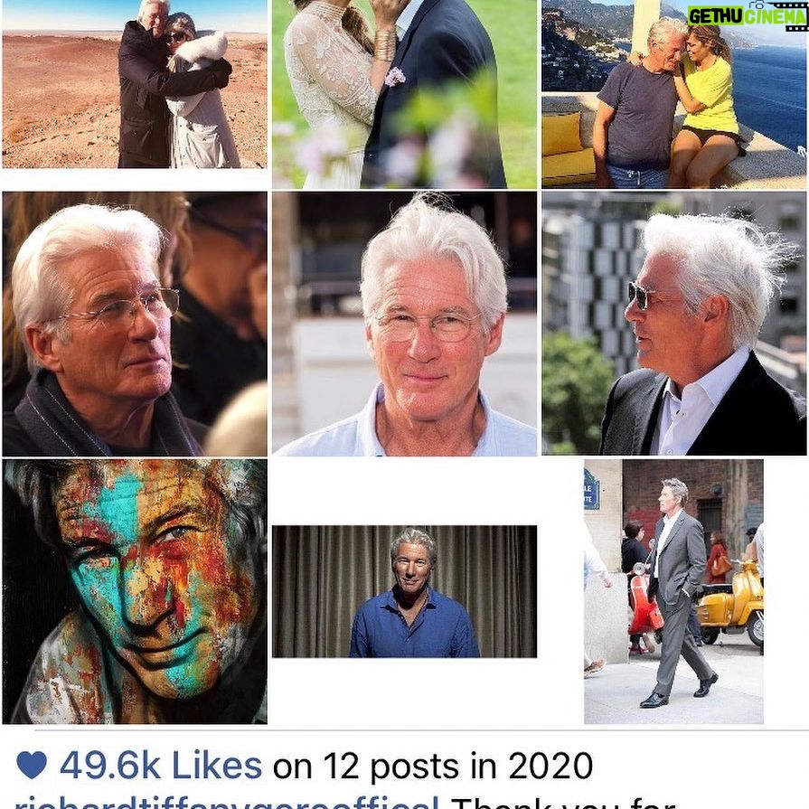 Richard Gere - 6K Likes - Happy New Year! š
Thank you all for your support in 2020!
#RichardGere #richard #gere #richardtiffanygere #wunderful #usa #instamen #instafashion #prettymen #prettywoman #actor #amazing #awesome #film #followme #favoritefilm #followforfollow #giorgioarmani #lovehim #likeforlike #beautiful #bestactor #bestmovie #ny #newyork #movie #mensfashion #menwithstyle #silverfox #giorgioarmani #motherfatherson
