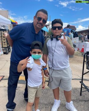 Richard Montañez Instagram - We met Randy a couple years ago on the movie set. His son Brice is playing one of my boys in the movie. A great man with great love. Peace and strength to the family