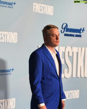 Richie Stephens Instagram - Fun night at the Finestkind premiere in LA. It’s a really good movie. Out on Paramount Plus from December 15th. 
.
.
.
#finestkind #paramountplus @finestkind_movie @paramountplus #premiere #redcarpet