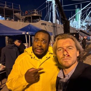 Rick Cosnett Instagram - Watch @911onabc tonight !!!!!!!! Now! 8/7c 🌊 🛳️🌊 So much love for everyone involved, thanks for for watching! @bradbuecker @johnnygray5 @ryanmurphyproductions 🫶